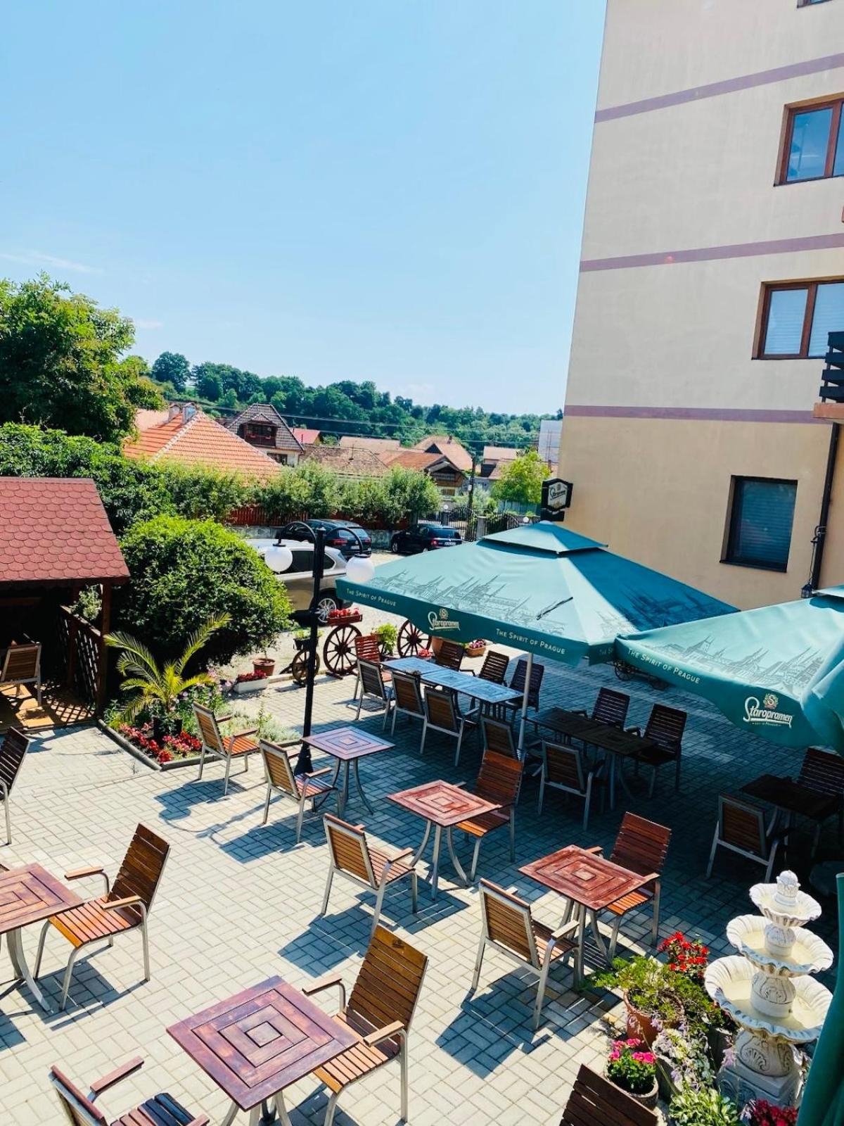 Pensiune Restaurant Indus Ocna Sibiului Ngoại thất bức ảnh